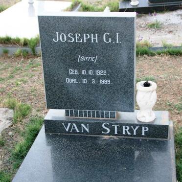 STRYP Joseph G.I., van 1922-1999 