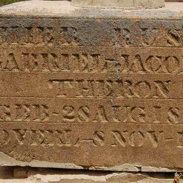 THERON Gabriel Jacobus 1871-1918