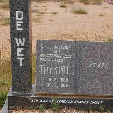 WET M.C., de 1939-1986