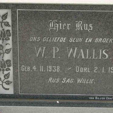 WALLIS W.P. 1938-1982