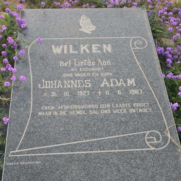 WILKEN Johannes Adam 1927-1987