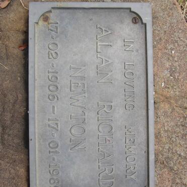 NEWTON Alan Richard 1906-1989