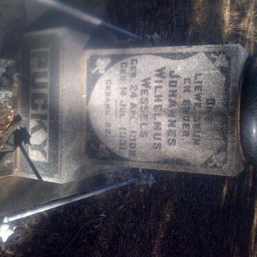 WESSELS Johannes Wilhelmus 1908-1931