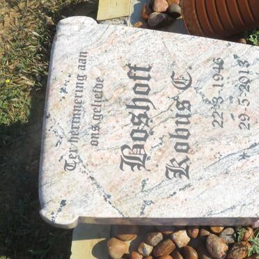 BOSHOFF Kobus C. 1946-2013