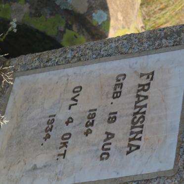 DIPPENAAR Fransina 1934-1934