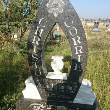 FOURIE Abraham J.C. 1942-1993 &amp; Cornelia P. 1942-2012 :: SMIT Andre Markus 1989-2013