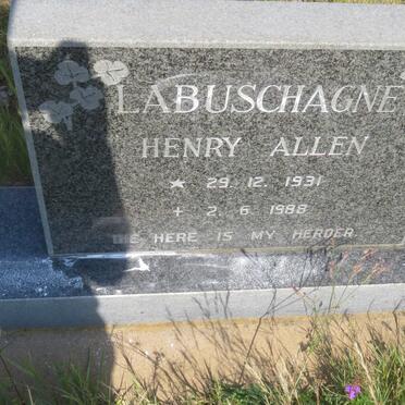 LABUSCHAGNE Henry Allen 1931-1988