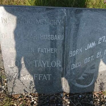 MOFFAT John Taylor 1886-1967