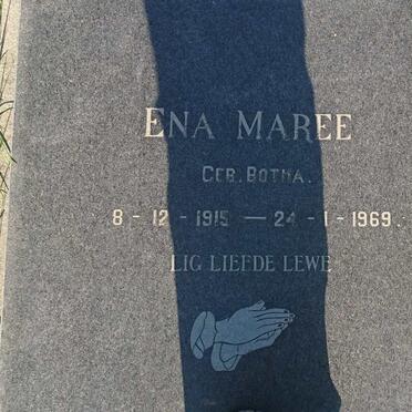 MAREE Ena nee BOTHA 1915-1969