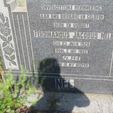 NEL Ferdinandus Jacobus 1928-1952