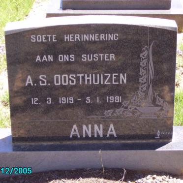 OOSTHUIZEN A.S. 1919-1981