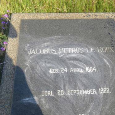 ROUX Jacobus Petrus, le 1884-1968