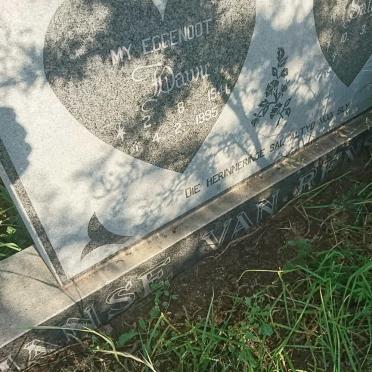 RENSBURG Dawie, Janse van 1941-1995 &amp; Sally 1943-