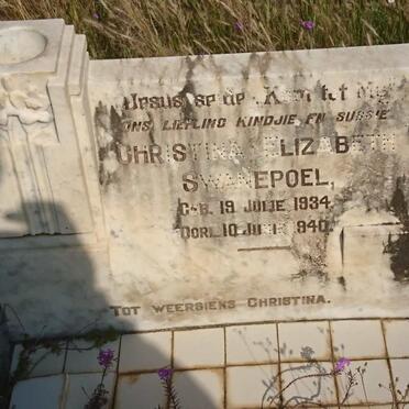 SWANEPOEL Christina Elizabeth 1934-1940