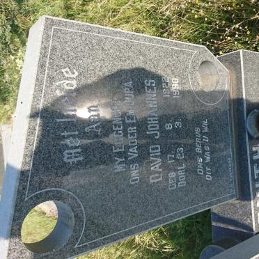SMITH David Johannes 1922-1990