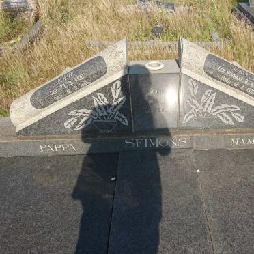 SEIMONS Jopie 1936-1968 &amp; Beatrix VERMAAK 1937-1968