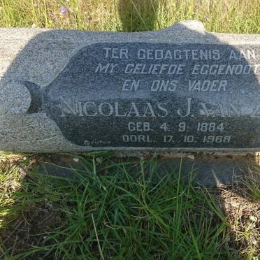ZYL Nicolaas J., van 1884-1968