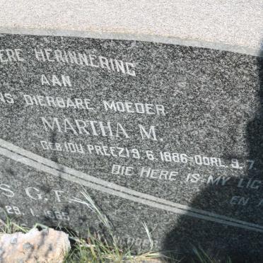 ? Cornelius G.F. 1880-1965 &amp; Martha M. DU PREEZ 1886-1966