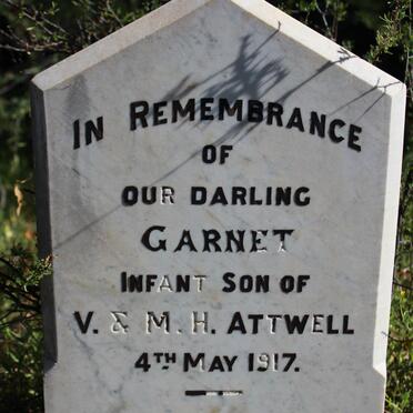 ATTWELL Garnet 1917-1917