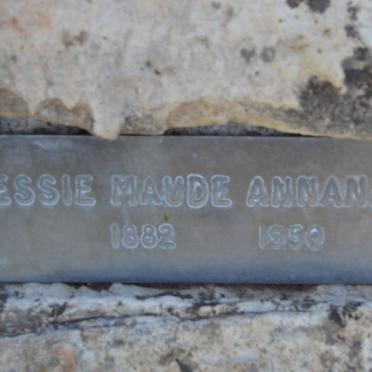 ANNANDALE Jessie Maude 1882-1950