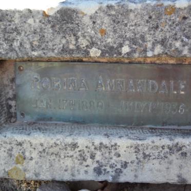 ANNANDALE Robina 1880-1936