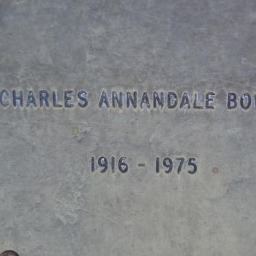 BOWIE Charles Annandale 1916-1975