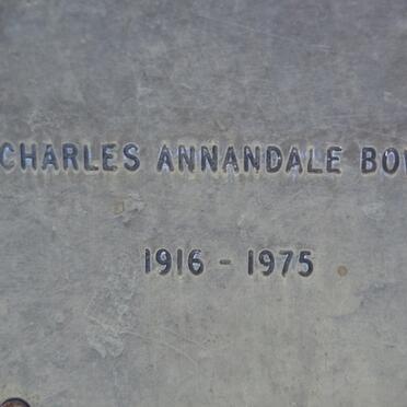 BOWIE Charles Annandale 1916-1975