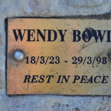 BOWIE Wendy 1923-1998