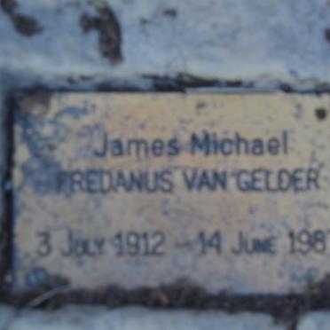 GELDER James Michael FREDANUS, van 1912-1987