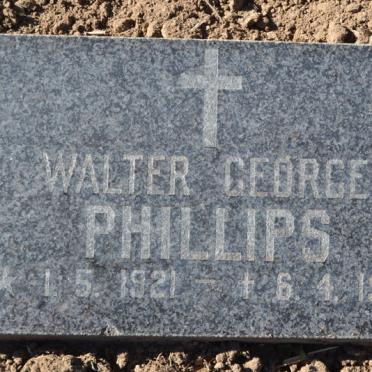 PHILLIPS Walter George 1921-1974