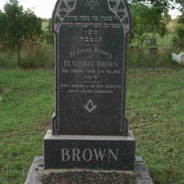 BROWN Benjamin -1946