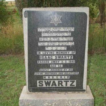 SWARTZ Isaac -1941