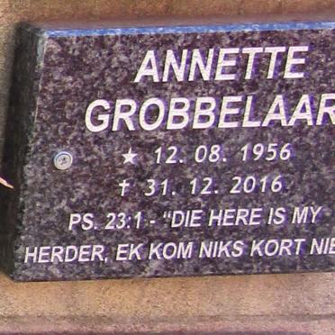 GROBBELAAR Annette 1956-2016