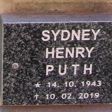 PUTH Sydney Henry 1943-2019