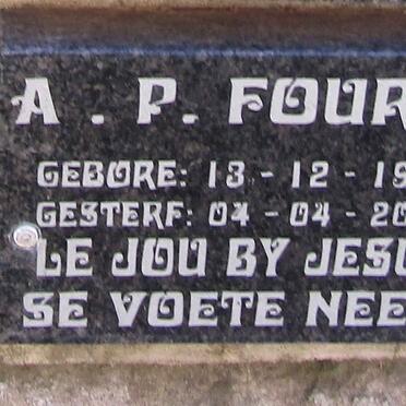 FOURIE A.P. 1924-2009