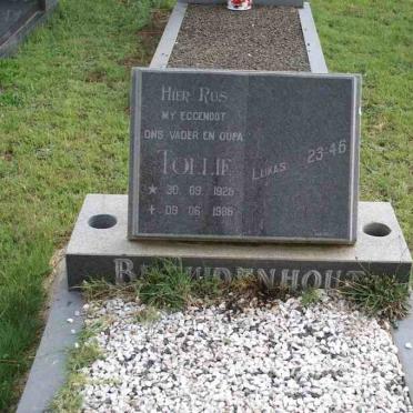 BEZUIDENHOUT Tollie 1928-1986