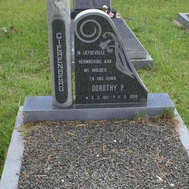 CIERENBERG Dorothy P. 1912-1999