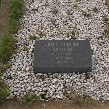 DICKSON Joyce Gurling 1904-1980