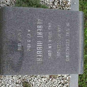 HIBBERT Albert 1912-1976