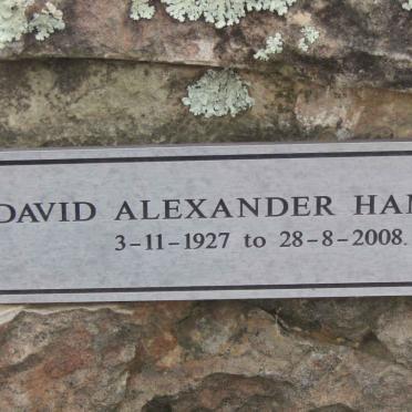 HAMPSON David Alexander 1927-2008