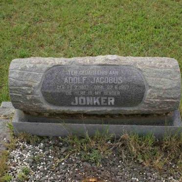 JONKER Adolf Jacobus 1907-1957