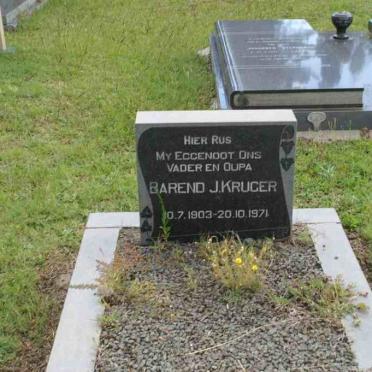 KRUGER Barend 1903-1971