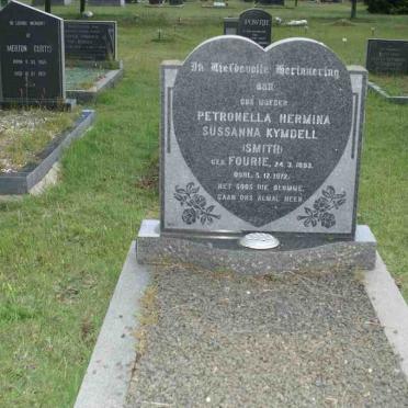 KYMDELL Petronella Hermina Sussanna, formerly SMITH, nee FOURIE 1893-1972