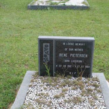 PIETERSEN Irene nee LASERSON 1912-1980