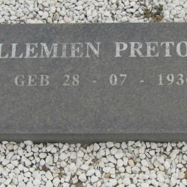 PRETORIUS Willemien 1936-