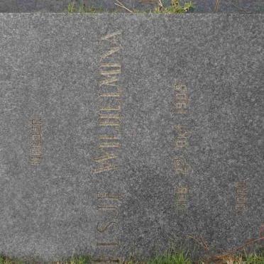 VILLIERS Cornelius, de 1908-1960 &amp; Elsje Wilhelmina 1909-