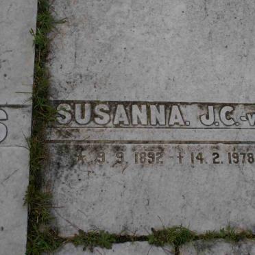 VOS Jacob George 1882-1959 &amp; Susanna J.C.   V.N. 1892-1978