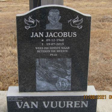 VUUREN Jan Jacobus, van 1968-2015