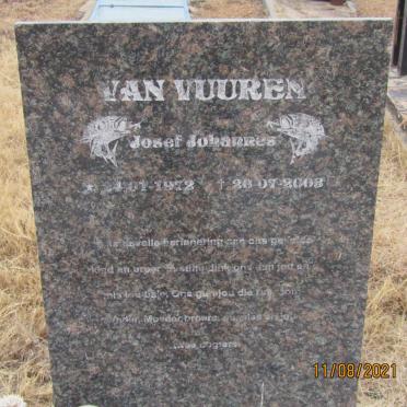 VUUREN Josef Johannes, van 1972-2008