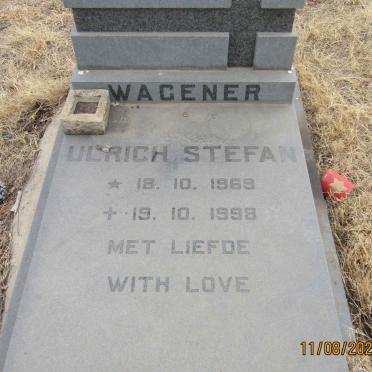 WAGENER Ulrich Stefan 1969-1998